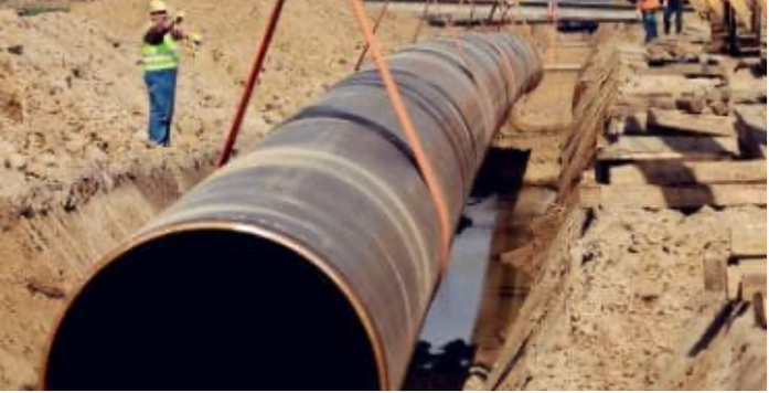 Pipeline in Trench